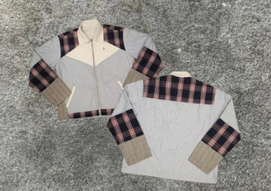 Upcycled Ralph Lauren Patchwork Harrington Jacket (MADE TO ORDER)