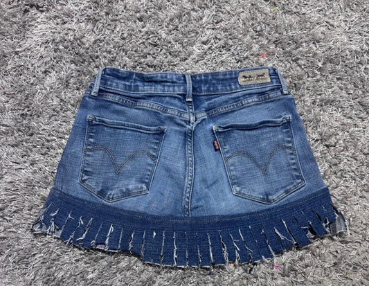 Upcycled Patchwork & Denim Mini Skirt Collection (MADE TO ORDER)