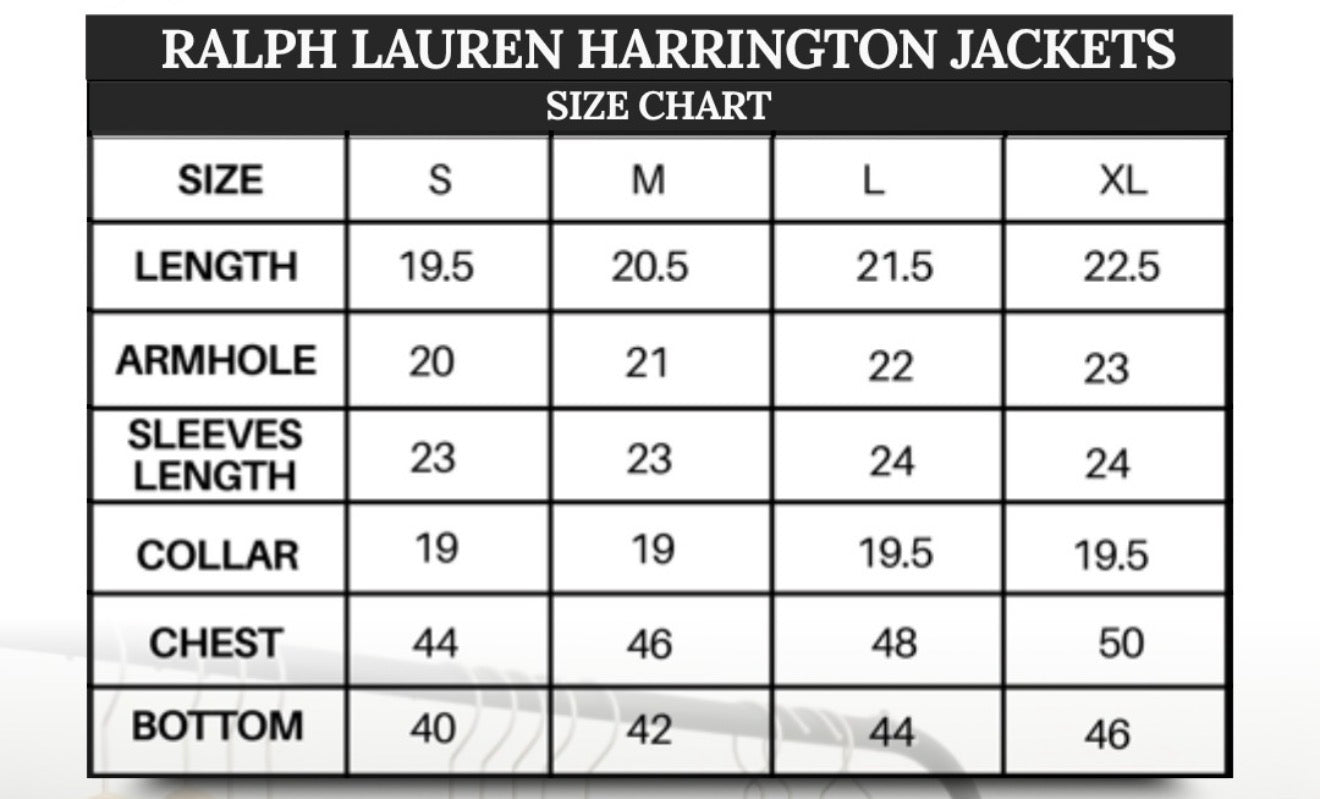 Upcycled Ralph Lauren Patchwork Harrington Jacket (MADE TO ORDER)