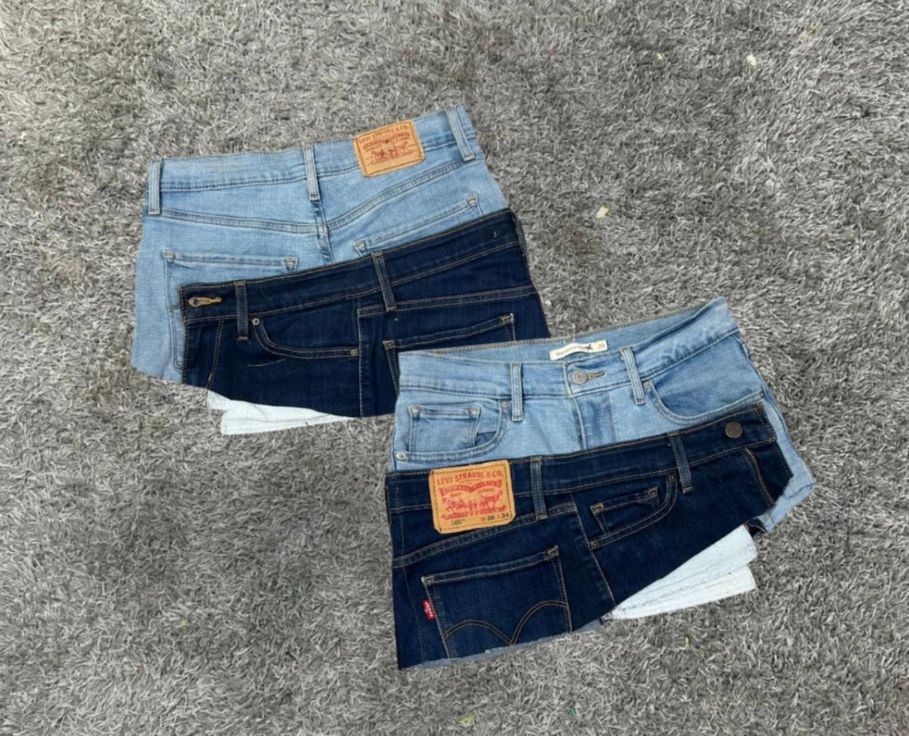 Upcycled Patchwork & Denim Mini Skirt Collection (MADE TO ORDER)