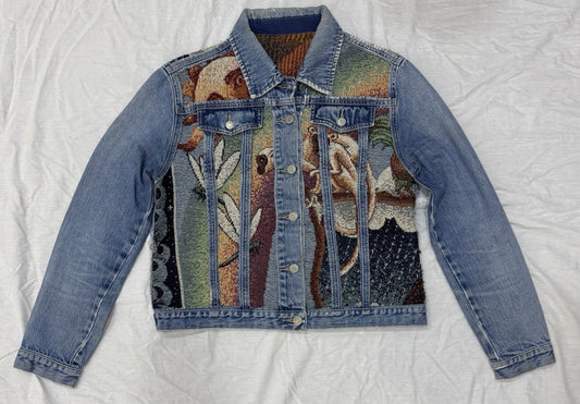 Upcycled Tapestry Denim Jackets – V2