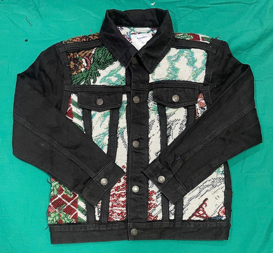 Upcycled Tapestry Denim Jackets